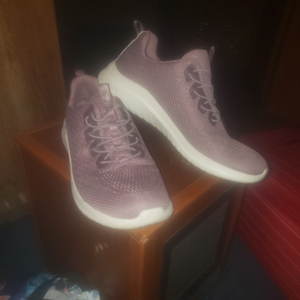 Purple Slip on Shoes